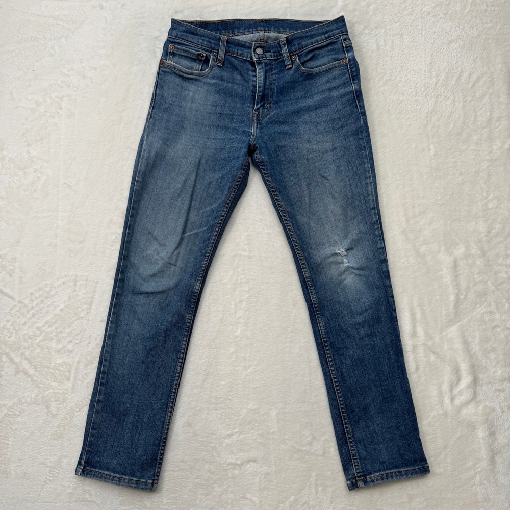 Levi's Jeans Mens Blue 511 Slim Fit Stretch Medium Wash Denim Pants